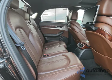 2012 Audi A8 Quattro из США, поврежденный, VIN WAUAVAFD6CN020375